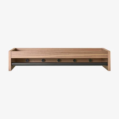 Nordic Nest Maze Gentle coat rack Walnut 78x15x32 cm
