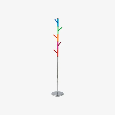 The Range Joan Multicoloured Acrylic Pegs Coat Stand - Assorted