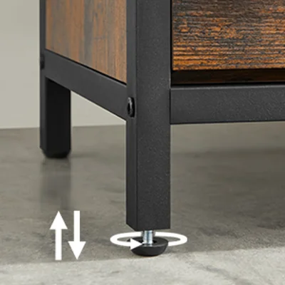 The Range Multifunctional Coat Rack with Shoe Storage and Bench - Bronze