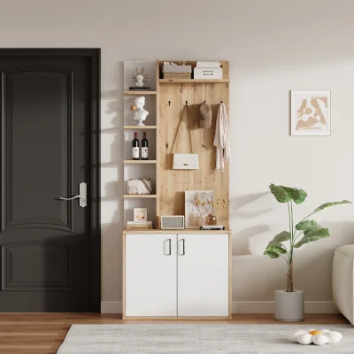 The Range 3 in 1 Coat Rack with Shoe Storage