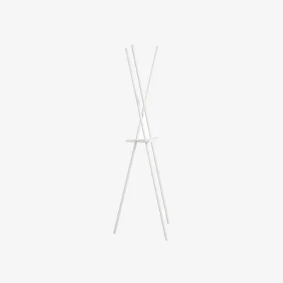 The Range Rostok Matt White Coat Stand - White