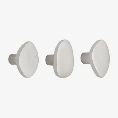 Westwing Metal Wall Hooks Ferri, Set of 3
