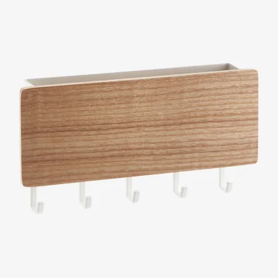 Westwing Wall-Mounted Coat Rack Rin with Magnetic Back