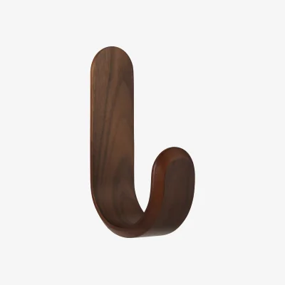 Westwing Wooden Wall Hook Curve