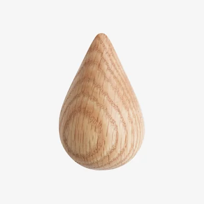 Westwing Wooden Wall Hooks Dropit, Set of 2
