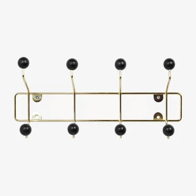 Westwing Metal Wall-mounted Coat Rack Saturnus