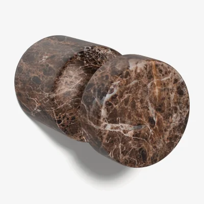 Westwing Marble Wall Hooks Disa, Set of 2