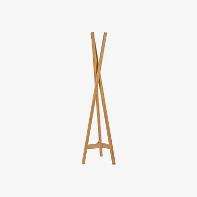 Westwing Oak Wood Coat Stand Clift