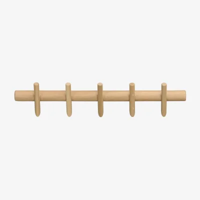 Westwing Oak Wood Wall Rack Hillmond