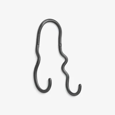 Westwing Handmade Brass Wall Hook Curvature