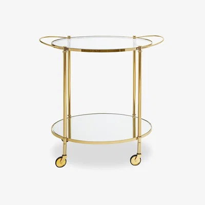 Cult Furniture Rena Drinks Trolley, Brass