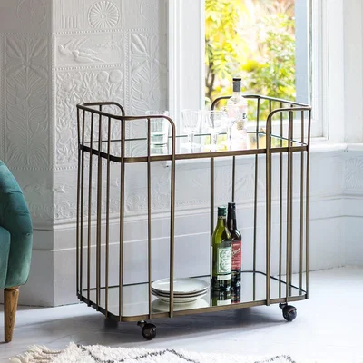 Olivia's Gallery Direct Verna Drinks Trolley Bronze