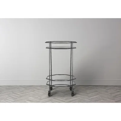 Perch and Parrow Cosmopolitan Silver Drinks Trolley