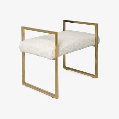 Amara Jonathan Adler - Beaumont Bench - Oatmeal