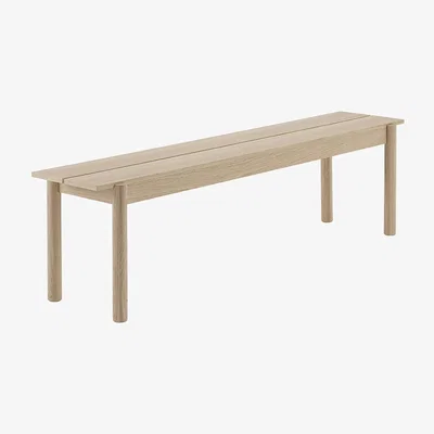 Amara Muuto - Linear Wood Bench - Oak