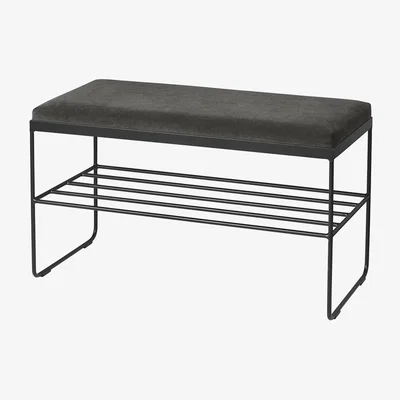 Amara Broste Copenhagen - Gorm Bench with Rack - Magnet