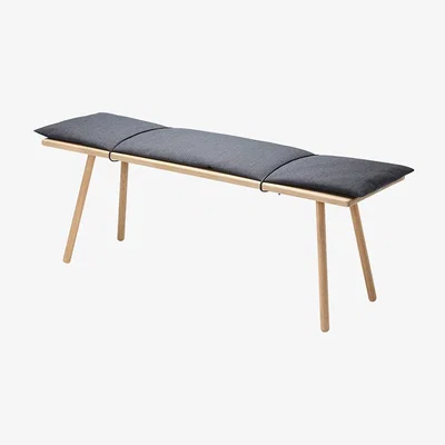 Amara Skagerak - Georg Bench - Dark Grey/Black/Oak