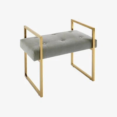 Amara Jonathan Adler - Beaumont Bench - Lido Celadon