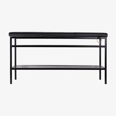 Amara Maze Interiors - Nancy Bench - Black