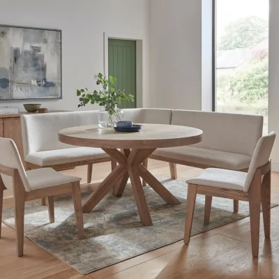 Arighi Bianchi Boden Corner Bench, Natural