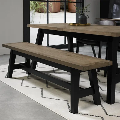 Arighi Bianchi Highgate Weathered Oak Small Bench