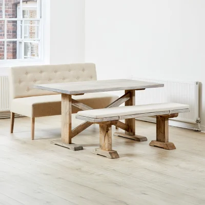 Arighi Bianchi Grafton Bench, Cream