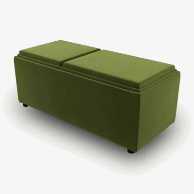 Arighi Bianchi Daphne Storage Bench, Green