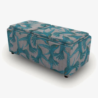 Arighi Bianchi Daphne Storage Bench, Dark Grey