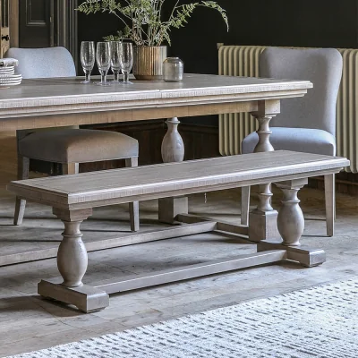 Arighi Bianchi Cheviot Dining Bench