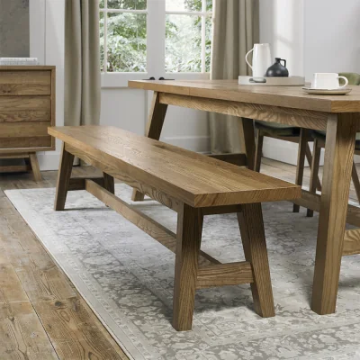 Arighi Bianchi Highgate Rustic Oak Large Bench