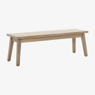 Barker and Stonehouse Hancock Bench, Salvage Deep Grey