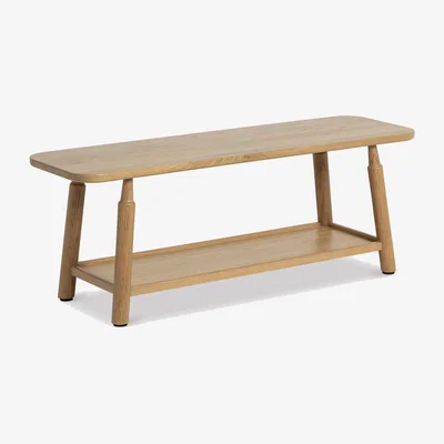 Barker and Stonehouse Vinca Pencil Bench, Neutral | Barker & Stonehouse