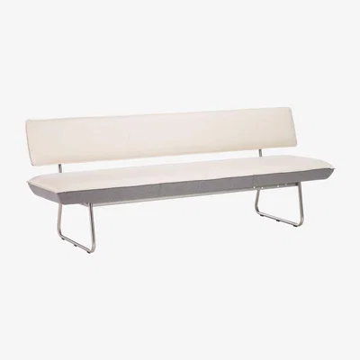 Barker and Stonehouse Felser 220cm Bench, Sand And Grey