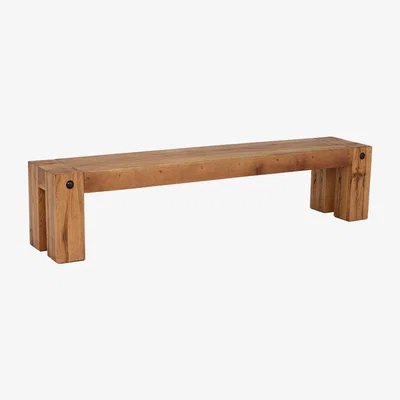 Barker and Stonehouse Salem 200cm Bench, 776 Oak Wood | Barker & Stonehouse