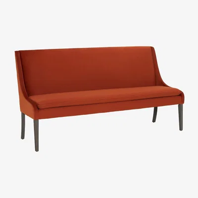 Barker and Stonehouse Fallon Dining Bench 160cm, Orange | Barker & Stonehouse