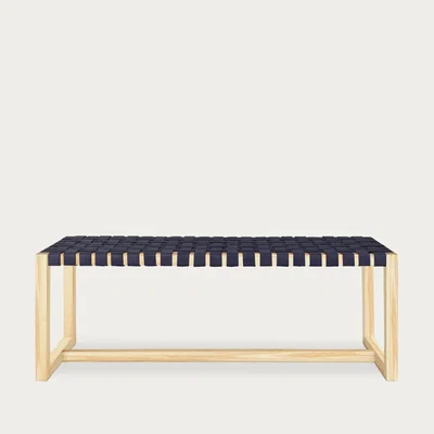 Bombinate.com Natural/Blue Dama Bench