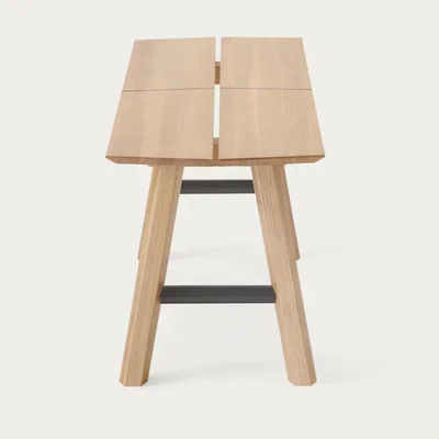 Bombinate.com Light Wood/Black Savia Bench