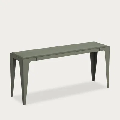 Bombinate.com Lavender Leaf Green Chamfer Bench