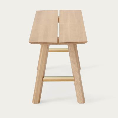 Bombinate.com Light Wood/Gold Savia Bench