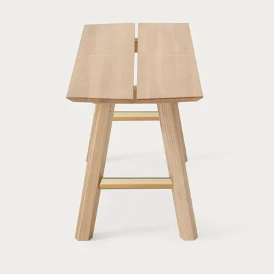 Bombinate.com Light Wood/Gold Savia Bench