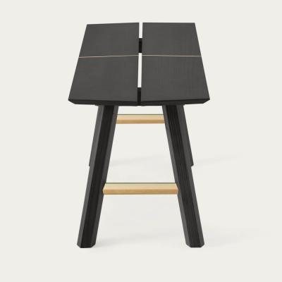 Bombinate.com Black Wood/Gold Savia Bench