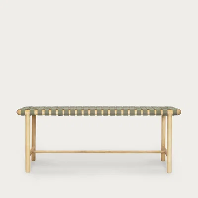 Bombinate.com Natural/Green Gaia Bench