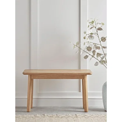 Cox and Cox Oslo Oak Petite Bench