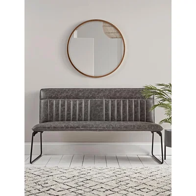 Cox and Cox Alden Bench - Grey