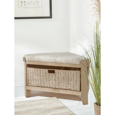 Cox and Cox NEW Burford Oak Corner Bench