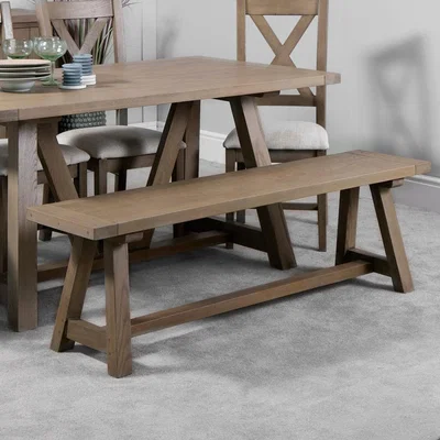 Chiltern Oak Furniture Falmouth Oak 1.6m Small Bench