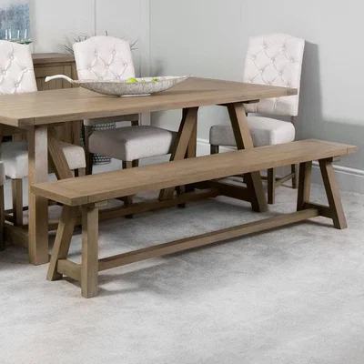 Chiltern Oak Furniture Falmouth Oak 2.0m Large Bench