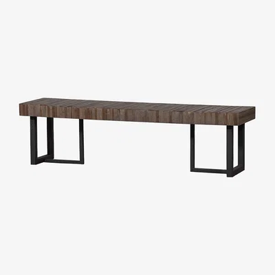 Cuckooland Woood Maxime Recycled Teak Dining Bench