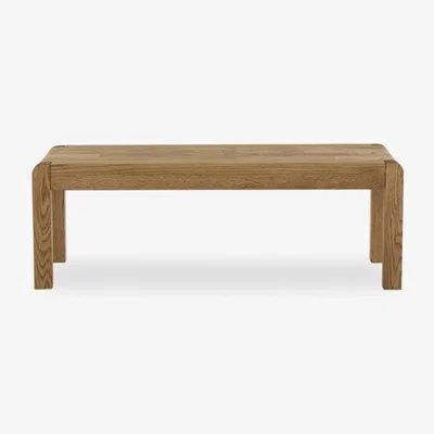 Cult Furniture Dining Bench, Oak