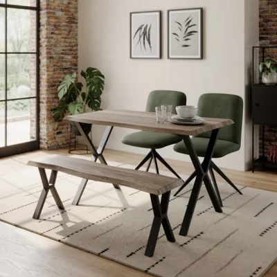 Dunelm Ezra II Dining Bench